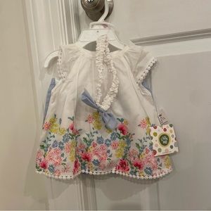 Little Me Flower Set NWT 9mo